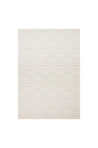 Eko Halı Mono Loop 01 Beige Sisal Görünümlü Bukleli Kaymaz Tabanlı Yıkanabilir Halı Bej