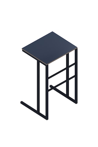 Bilgisayar Sehpası Laptop Masası Notebook Standı Füme 1410