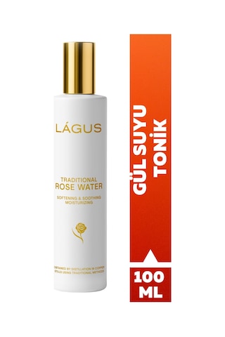 Lágus Rosa Damascena Katkısız Formül Gül Suyu Cam Şişe 100 ML Lágus Rosa Damascena Katkısız Formül Gül Suyu Cam Şişe 100 ML