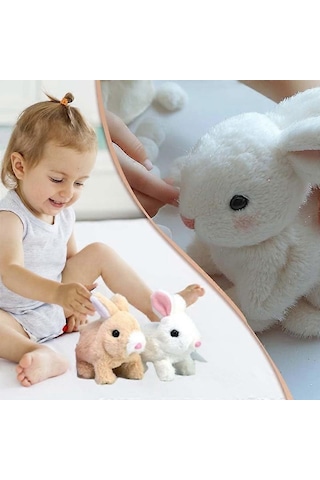 Zıplayan Tavşan Oyuncak,tavşan Peluş Etkileşimli Oyuncaklar,elektrikli Tavşan Oyuncakları En Iyi Kalite:pink 8 Diğer