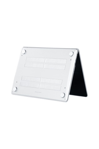 Apple Uyumlu MacBook 15&prime Air M3 A3114 Zore Msoft Kristal Kapak Renksiz