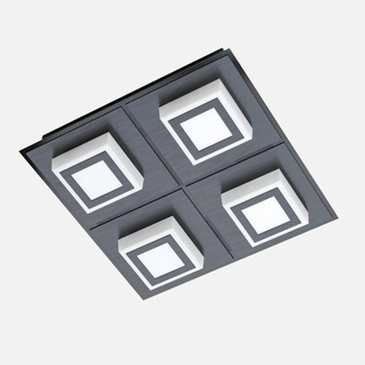 Eglo Masiano 1 Siyah Spot 4x Led Mavi