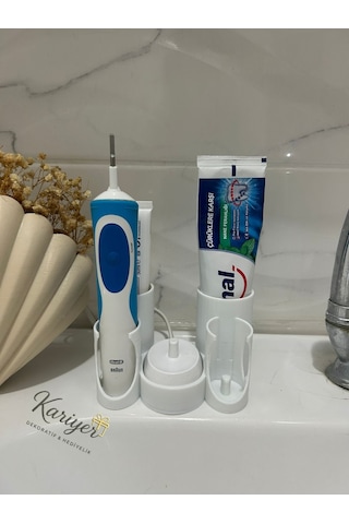 Elektronik Diş Fırçası Için Stand Oral-b Şarjlı Diş Fırçası Standı Beyaz