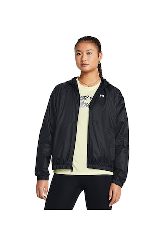 Under Armour Rival Sport Kadın Siyah Kapüşonlu Ceket Siyah