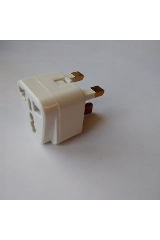 Priz Çevirici Adaptör Topraklı Türk İngiliz Fişi