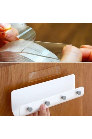 Büro Ev Tamir Bakımı İçin 200x3cm Ultra Güçlü Çift Taraflı Nano Bant Diğer