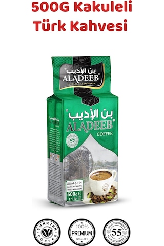 Aladeeb Orta Kakuleli Türk Kahvesi 500 G