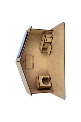 Güneş Enerjili Ev Yapım Seti 1 Paket Güneş Paneli Mantar Led Lamba Mdf Ev Maketi Deney Proje