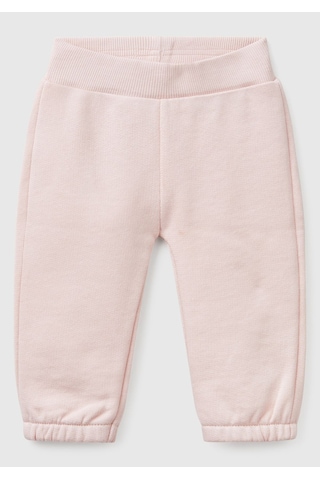 United Colors of Benetton Bebek Toz Pembe Arkası Tavşan Detaylı Beli Lastikli Eşofman Altı