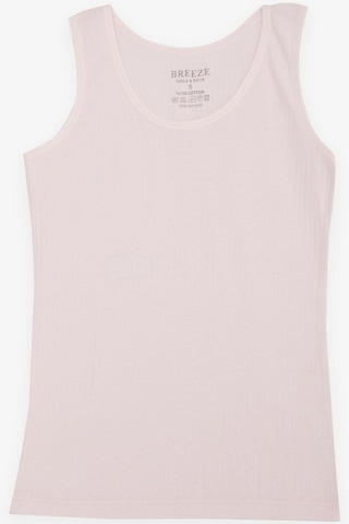 Breeze Kız Çocuk Atlet Geniş Askılı Fitilli 3-11 Yaş, Pembe-pembe Pembe