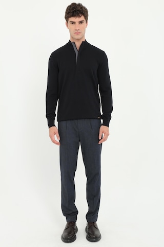 Dufy Erkek Regular Fit Siyah Triko-16929