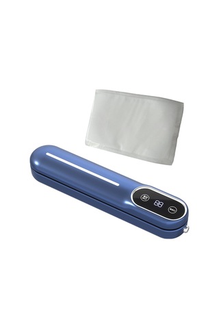 Suntek Vakum Mühürleyen Tasarrufu Gıda Paketleyici Ekmek Mavi