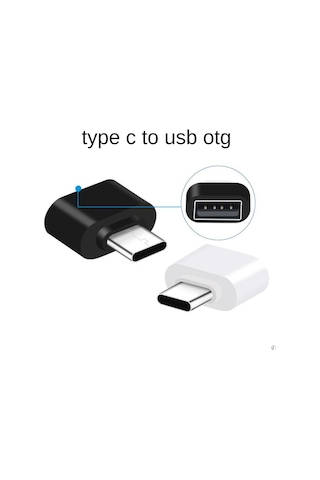 Usb Type-c Dönüştürücü Otg Çevirici Adaptör Apple Uyumlu MacBook Dönüştürücü Metal Xiaomi - Samsung - Huawei