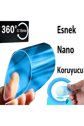 AnındaGelir Samsung Uyumlu Galaxy A04 CoreNano Ekran Koruyucu Kırılmaz Şeffaf
