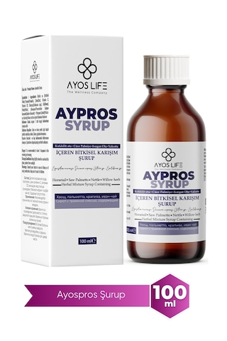 Aypros Bitkisel Şurup 100 ML Aypros Bitkisel Şurup 100 ML