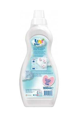 Uni Baby Pudra Kokulu Hipoalerjenik Konsantre Çamaşır Yumuşatıcı 1200 ML