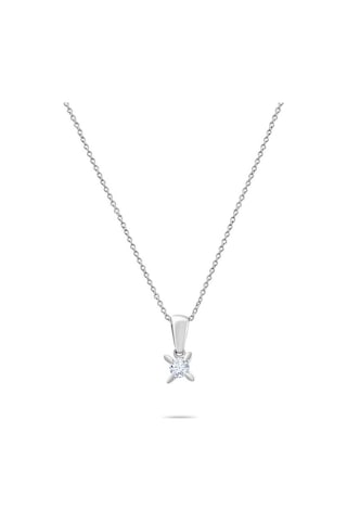 0.15 Karat Tektaş Pırlanta Kolye - Hrd Sertifikalı 75649503