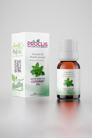 Proclis Japon Nane Yağı, %100 Doğal Uçucu Yağ, Cornmint Oil, Mentha Arvensis 10 Ml