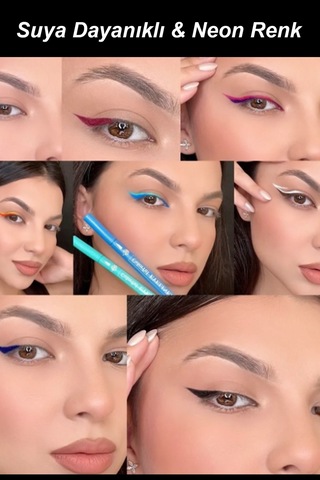 Richandie Neon Kalem Eyeliner Seti 000112'li