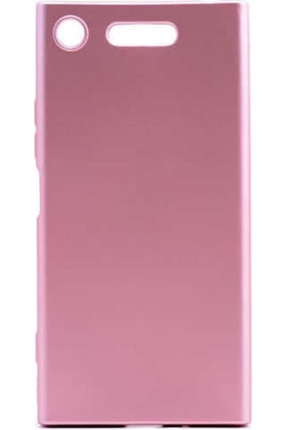 Sony Xperia Xz1 Kılıf Zore Premier Silikon Kapak Rose Gold