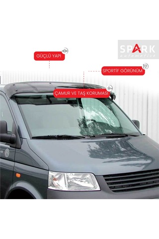 Volkswagen Transporter T5 2009-2014 Yıl Aralığı Uyumlu Ön Cam Güneşliği