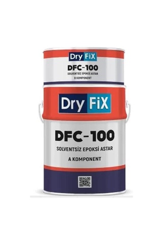 Dryfix Dfc-310 Solventsiz Epoksi Son Kat Boya 20 Kg Ral 7047 Gri