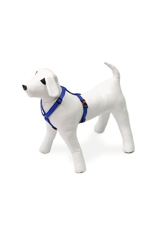 Karlıe - 389 - Köpek Göğüs Tasması S - Glblseme - Mavi 35-50x1,5