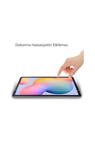 Samsung Galaxy Uyumlu Tab S6 Mat Ekran Koruyucu Şeffaf 10.5 İnç