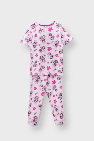 Zuzunga Sevimli Skye Kız Çocuk Pijama Takımı Karakter Desenli Pembe