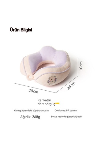 Camelback U Şekilli Ofis Kese Boyun Yastığı-mavi