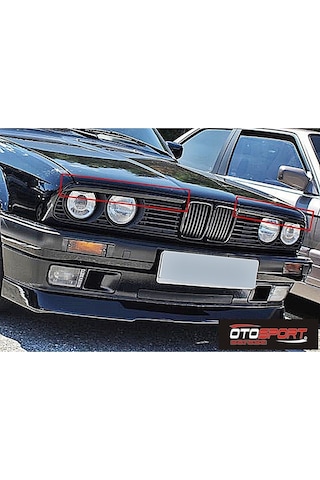 Bmw E30 Far Kaşı Takımı Fiberglass Boyasız