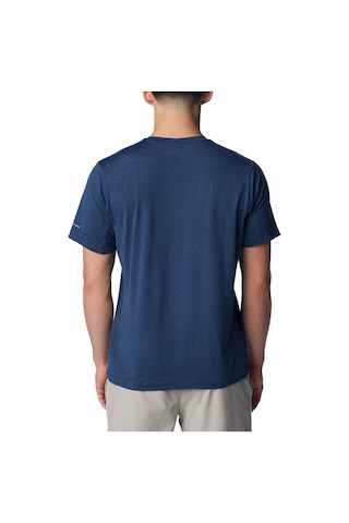 Columbia Tech Trail Crew Neck Iı Erkek Kısa Kollu Tişört-8259 Pfg Lacivert