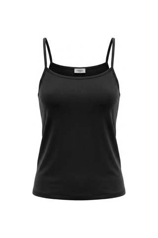 Hanezza Askılı T-shirt Siyah - 4034988 Siyah