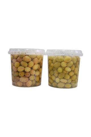 Sadıcım Çizik 650 Gr + Kırma 650 Gr Yeşil Zeytin Pet Kavanoz