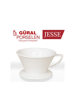 Güral Porselen Kalita Porselen Dripper Kahve Demleme 3. Nesil