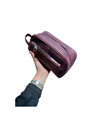 Mft Leather Hakiki Deri Erkek El Çantası Vineda 5696 Tiguan Bordo