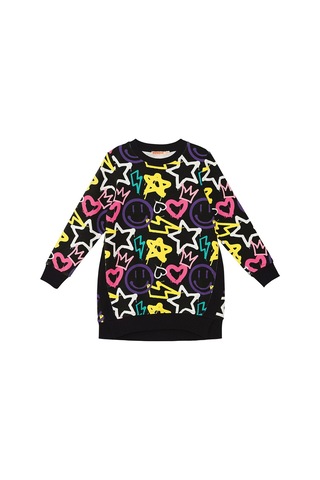 Denokids Mshb&g Street Style Kız Çocuk Elbise Çok Renkli