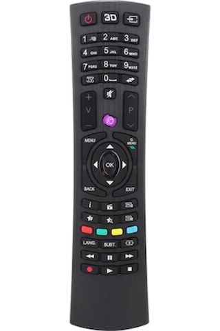 Vestel Uyumlu 3D 4K Kendinden Uydulu Led Tv Kumandası Mor Tuşlu
