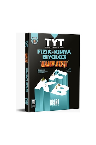 2026 Tyt Sayısal Kamp Ateşi Soru Bankası Fizik Kimya Biyoloji Fkb Retro Yayınları
