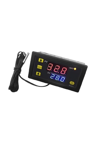 Rfkumanda-W3230 220V Ac Dijital Sıcaklık Kontrol Cihazı Led Ekran Termostat