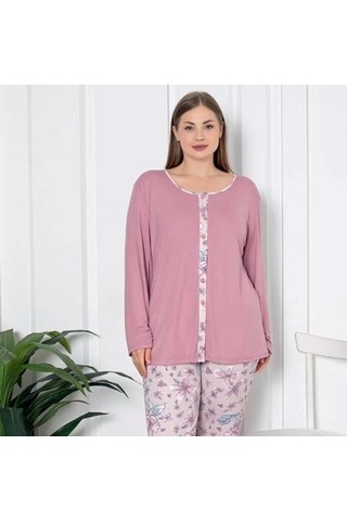 Limissi Desenli Pijama Takımı 24711 Yavru Ağzı
