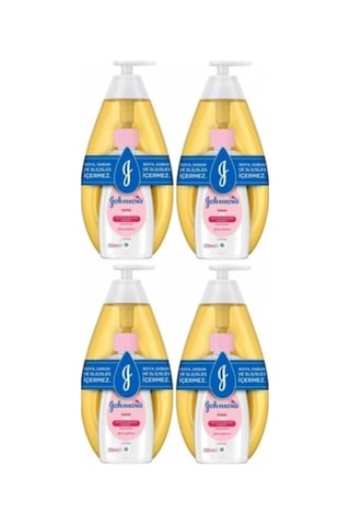 Johnsons Baby Şampuan 750ml+yağ 200 Ml 4 Lü Set