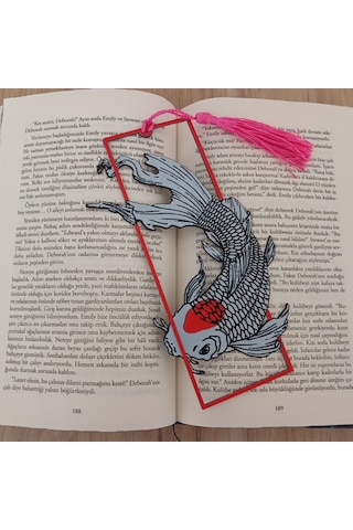 Kitap Ayracı - Tancho Koi
