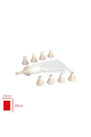 Başlıklı Krema Torbası Krem