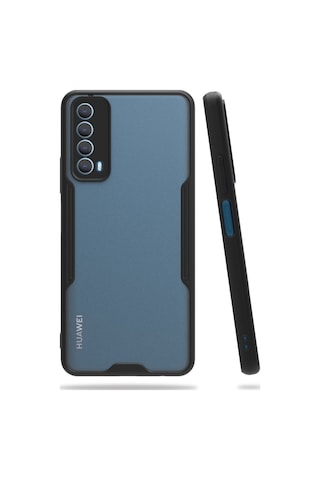 Huawei P Smart 2021 Kilif Platin Matte Silikon Arka Kapak 486104059