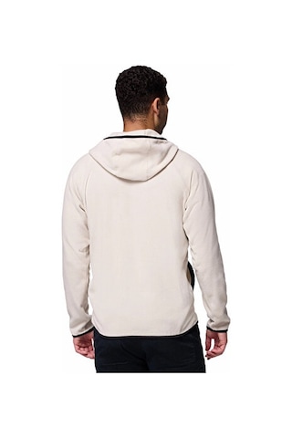 Columbia Fast Trek Overlay Hooded Full Zip Erkek Outdoor Polar Ceket 2135701278 Bej Bej
