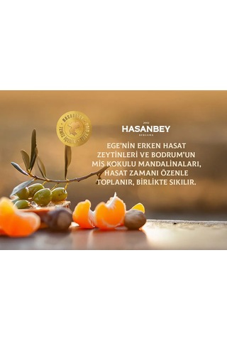 Hasanbey Mandalina Aromalı Zeytinyağı 250 Ml