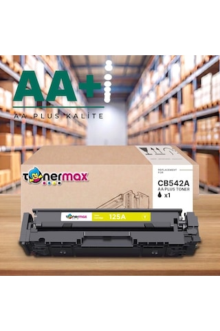 Hp 125a Cb542a Sarı Uyumlu Toner Aa Plus / Color Laserjet Cp1215 / Cp1515 / Cm1312