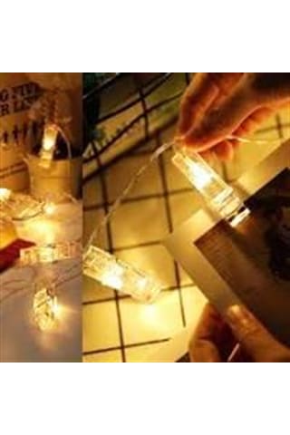 Mandal Led Işık Gün Işığı Pilli 2 Mt Gün Işığı