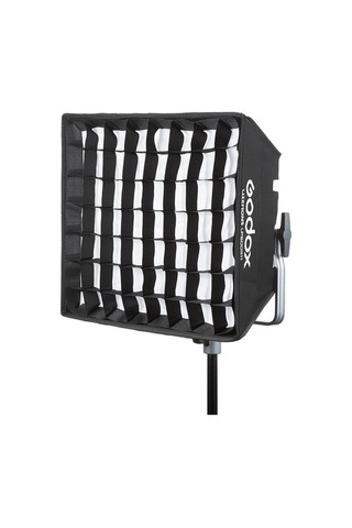Godox - Lp600r K2 Rgb 2'li Softboxlı Panel Led Işık Kiti Bataryalı